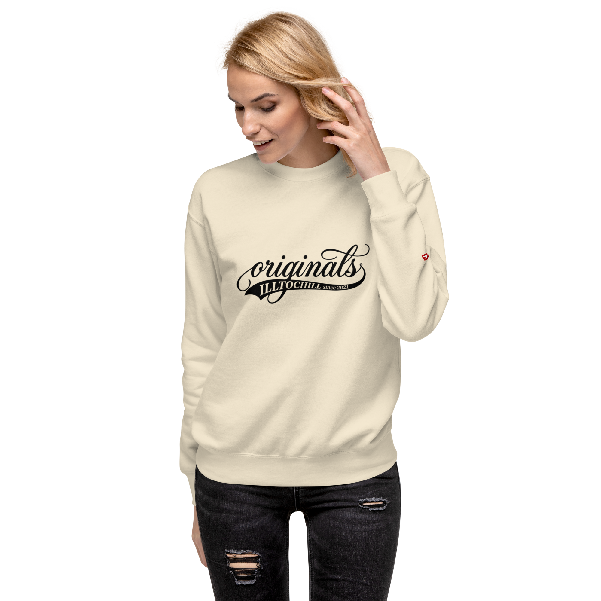 OCD Loud and Showing Up: Unisex Premium Sweatshirt for Every Intrusive Thinker | ILLTOCHILL