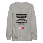 OCD Loud and Showing Up: Unisex Premium Sweatshirt for Every Intrusive Thinker | ILLTOCHILL