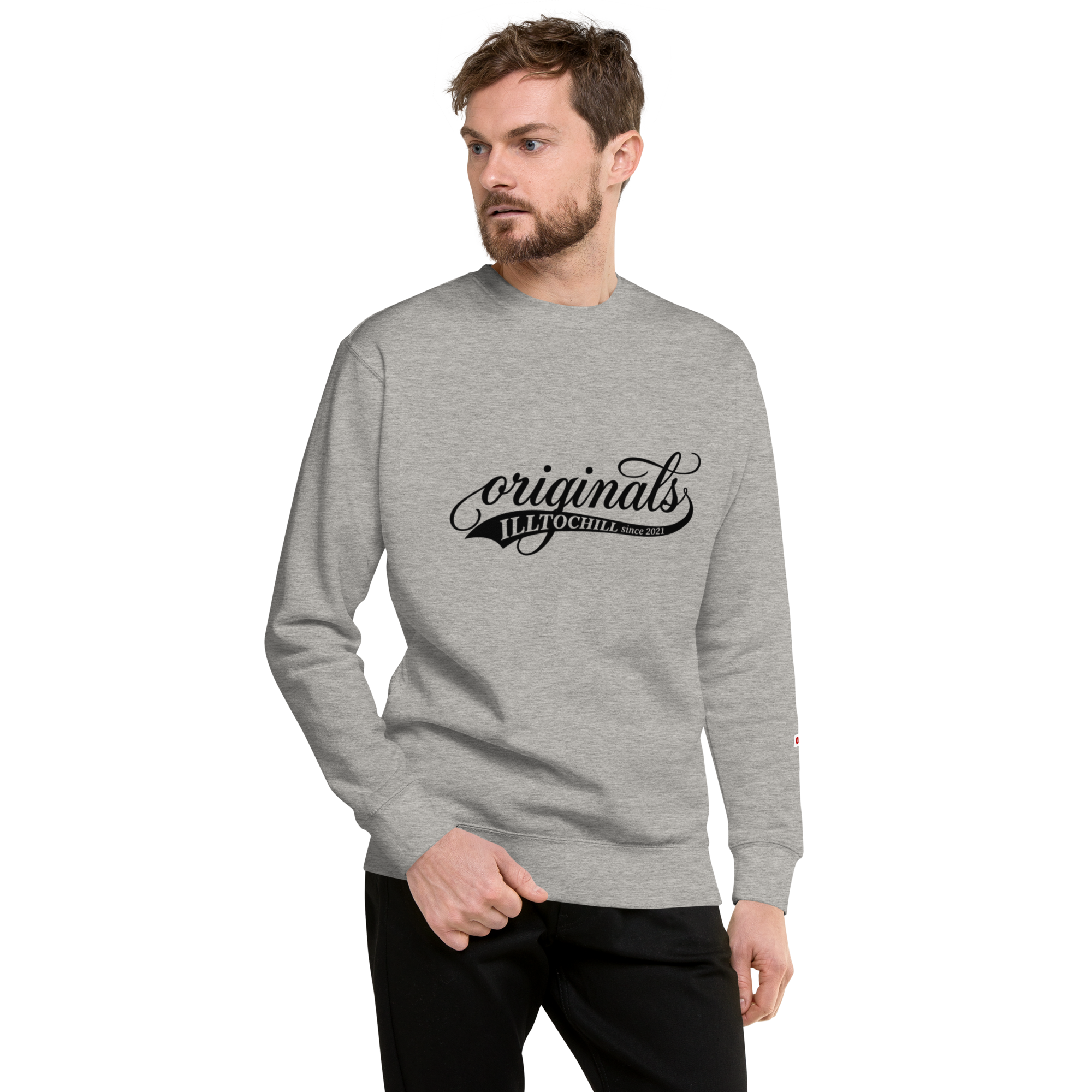 OCD Loud and Showing Up: Unisex Premium Sweatshirt for Every Intrusive Thinker | ILLTOCHILL