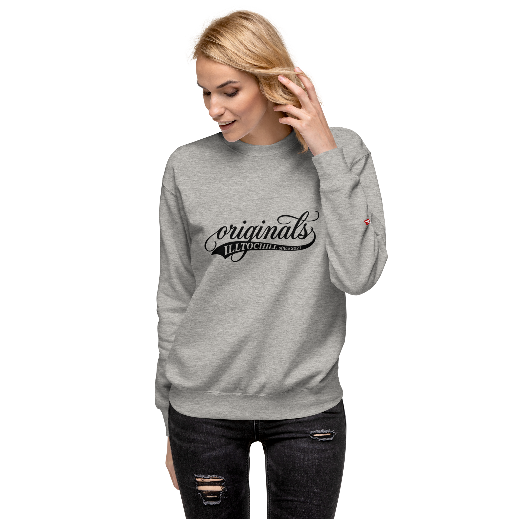 OCD Loud and Showing Up: Unisex Premium Sweatshirt for Every Intrusive Thinker | ILLTOCHILL