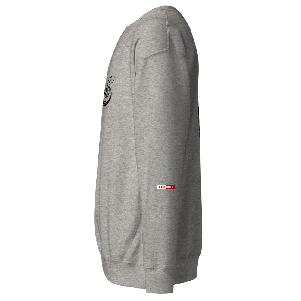 Insomnia Built Different: Unisex Premium Sweatshirt for the Night-Proud Community | ILLTOCHILL