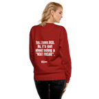 OCD Still Here: Unisex Premium Sweatshirt for Every Intrusive Thinker | ILLTOCHILL