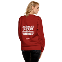 OCD Still Here: Unisex Premium Sweatshirt for Every Intrusive Thinker | ILLTOCHILL