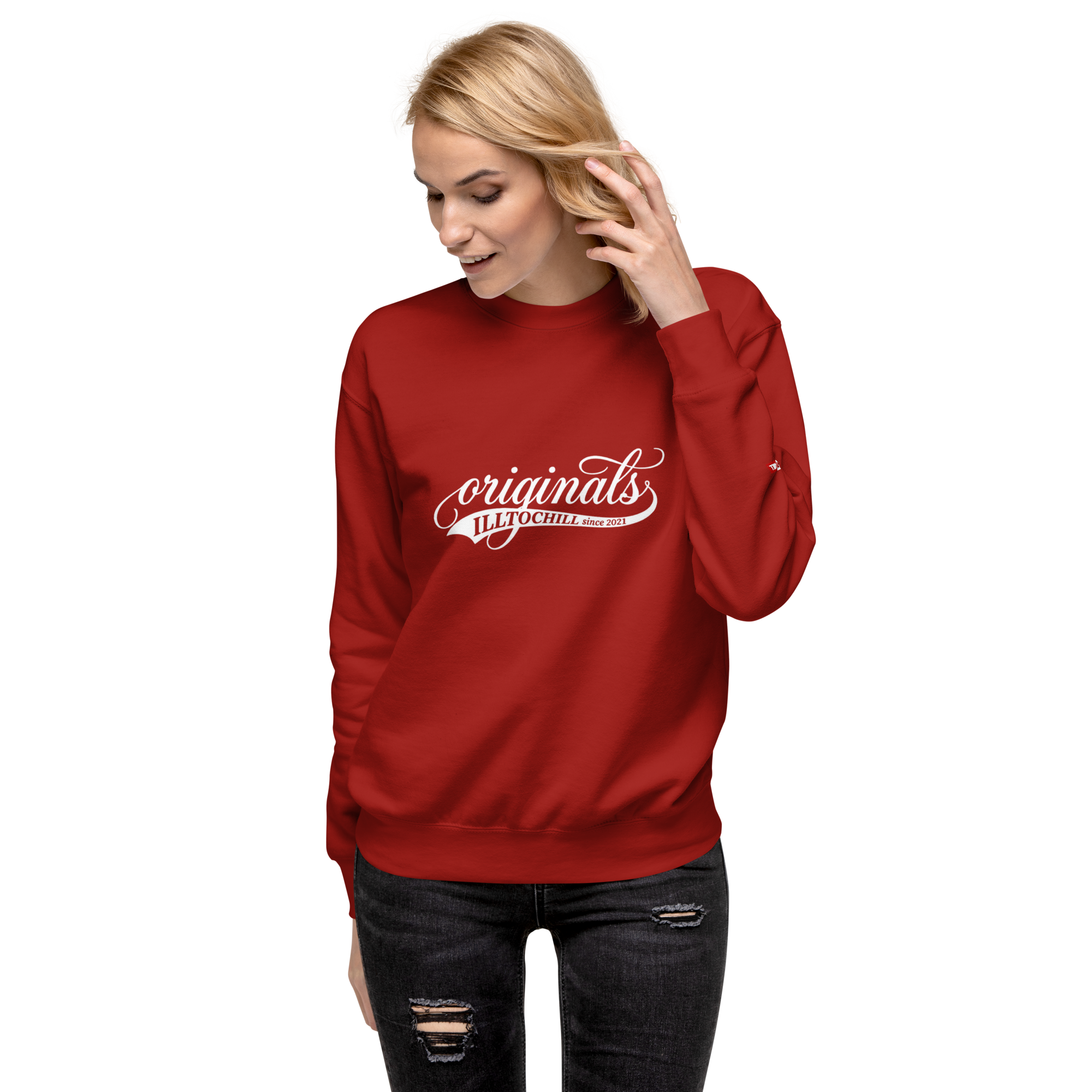OCD Still Here: Unisex Premium Sweatshirt for Every Intrusive Thinker | ILLTOCHILL