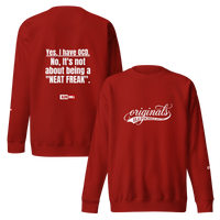 OCD Still Here: Unisex Premium Sweatshirt for Every Intrusive Thinker | ILLTOCHILL