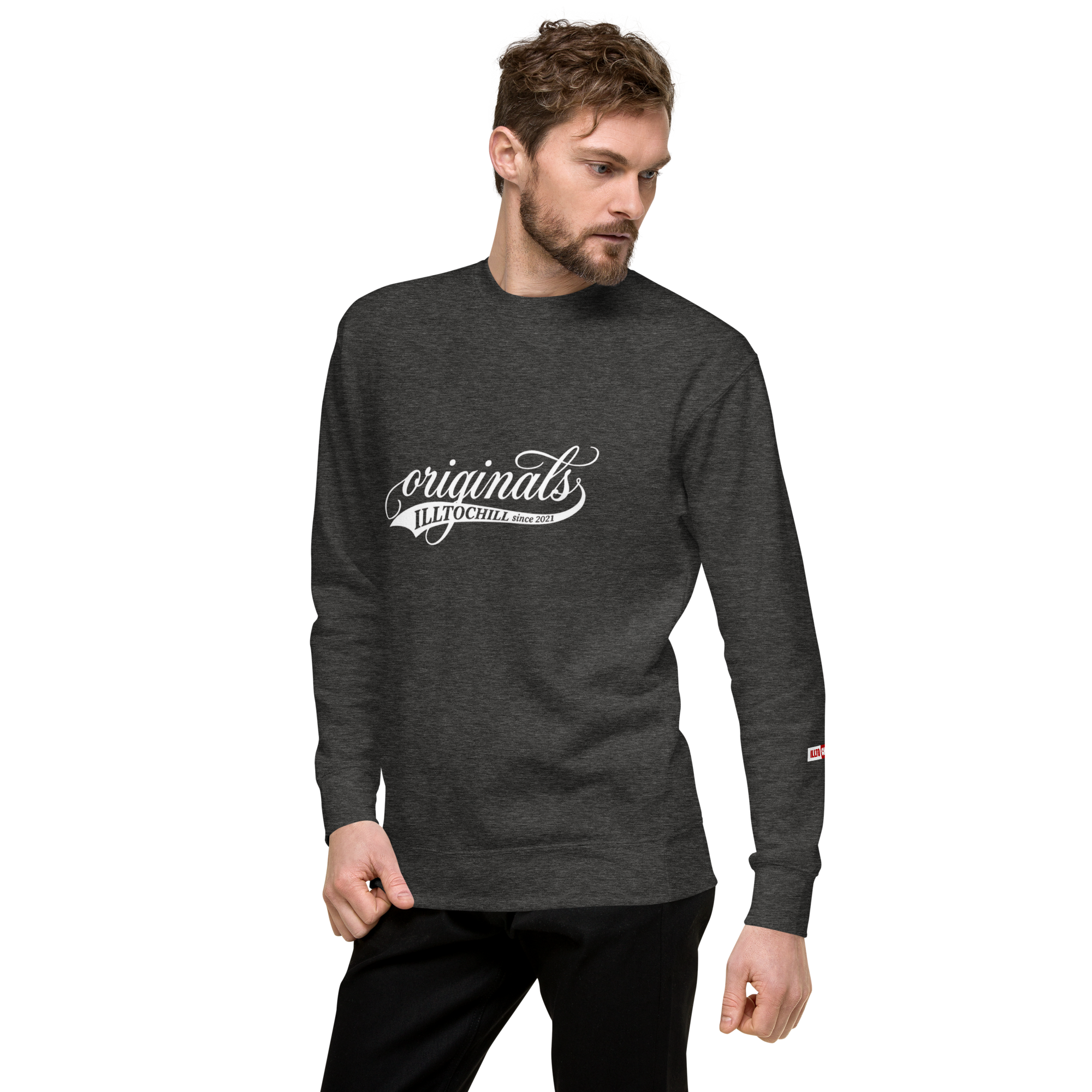 OCD Still Here: Unisex Premium Sweatshirt for Every Intrusive Thinker | ILLTOCHILL