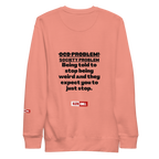 OCD Loud and Showing Up: Unisex Premium Sweatshirt for Every Intrusive Thinker | ILLTOCHILL