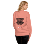 OCD Loud and Showing Up: Unisex Premium Sweatshirt for Every Intrusive Thinker | ILLTOCHILL