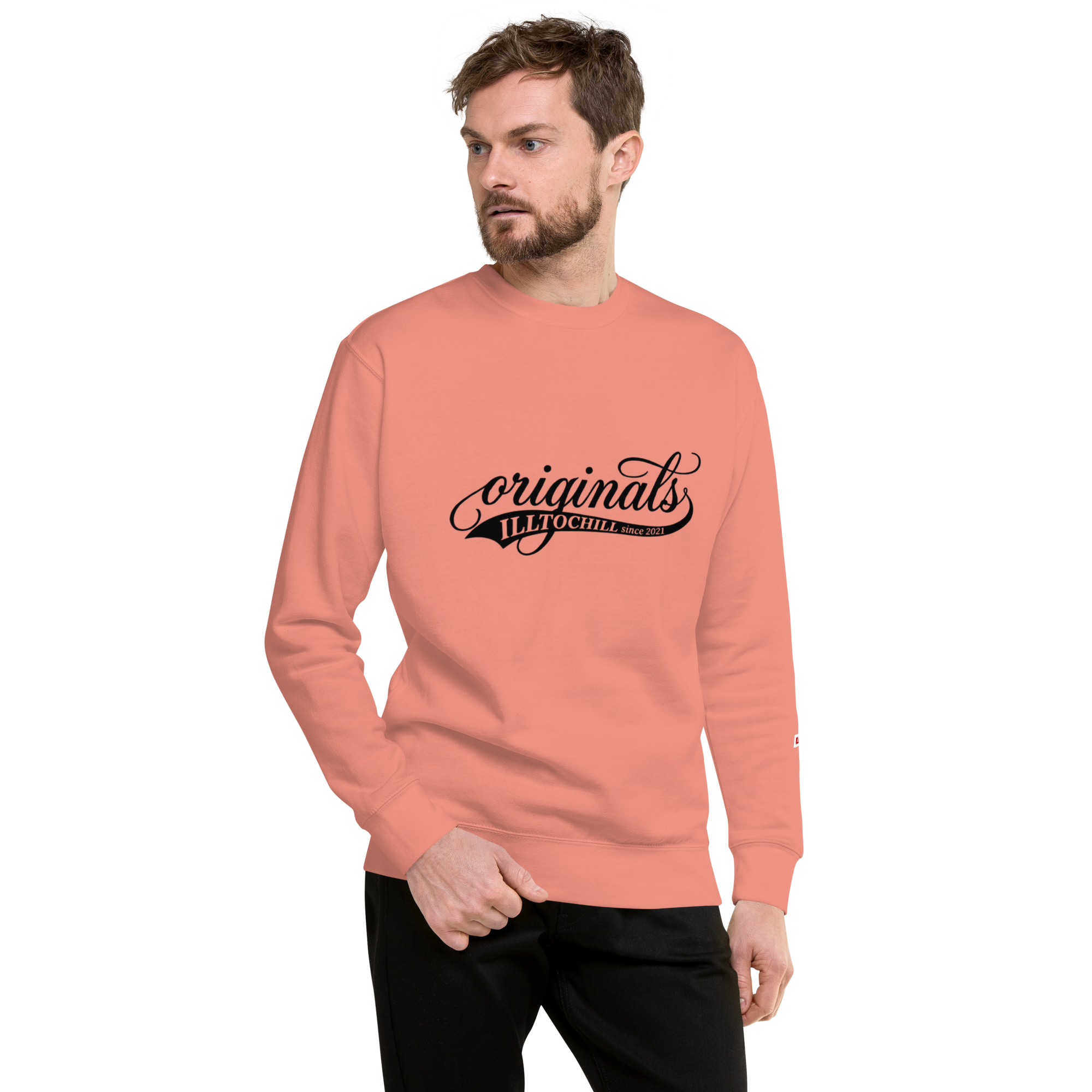 OCD Loud and Showing Up: Unisex Premium Sweatshirt for Every Intrusive Thinker | ILLTOCHILL