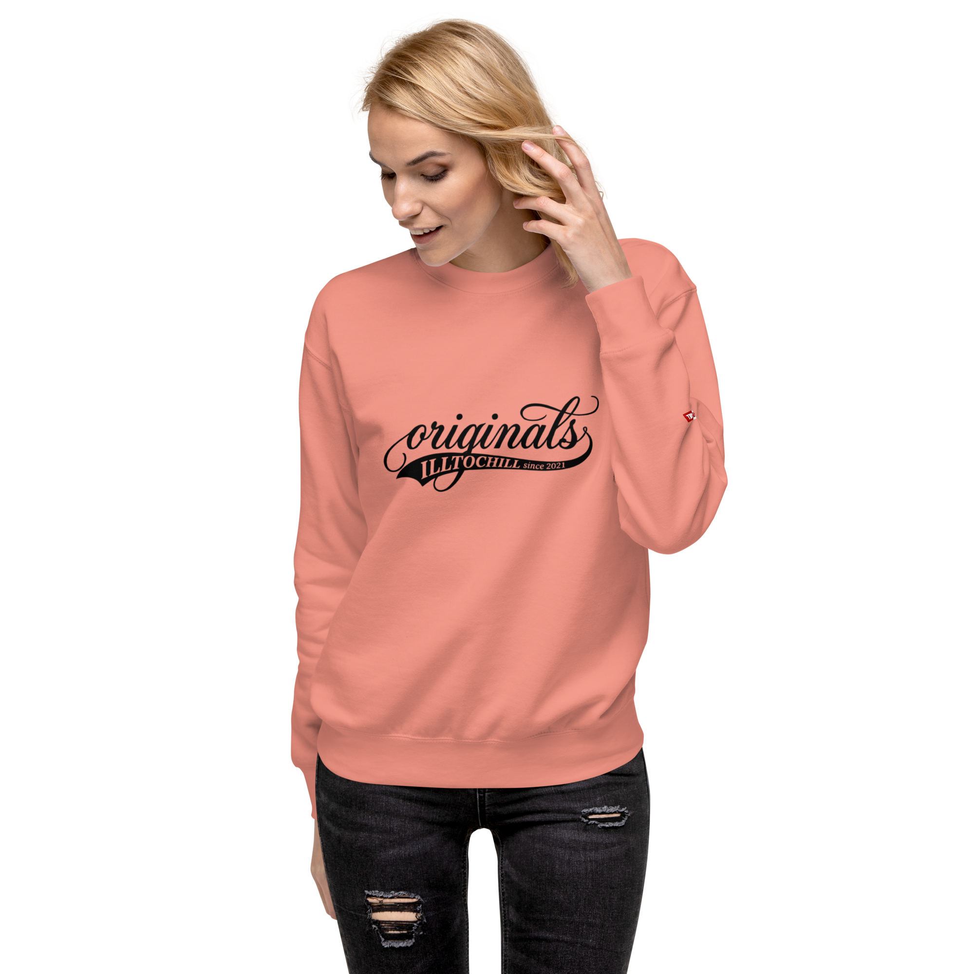 OCD Loud and Showing Up: Unisex Premium Sweatshirt for Every Intrusive Thinker | ILLTOCHILL