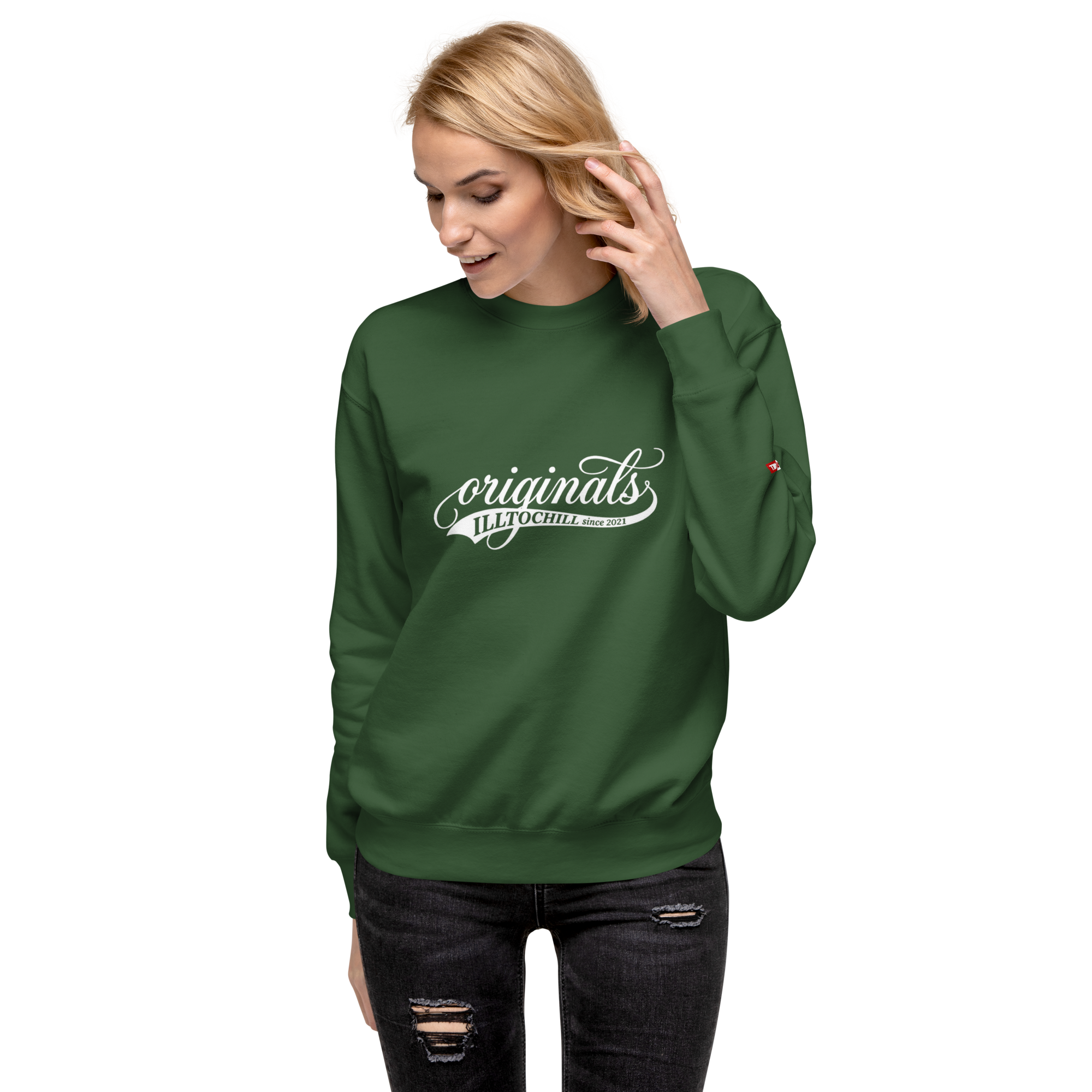 OCD Still Here: Unisex Premium Sweatshirt for Every Intrusive Thinker | ILLTOCHILL
