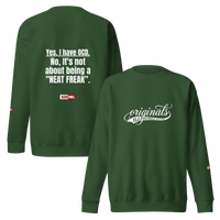 OCD Still Here: Unisex Premium Sweatshirt for Every Intrusive Thinker | ILLTOCHILL
