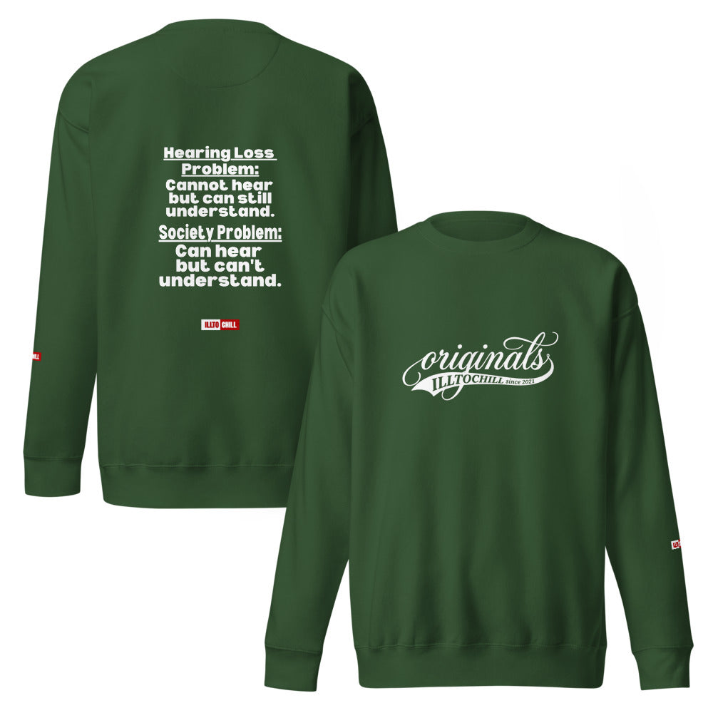 hard-of-hearing-unisex-premium-sweatshirt