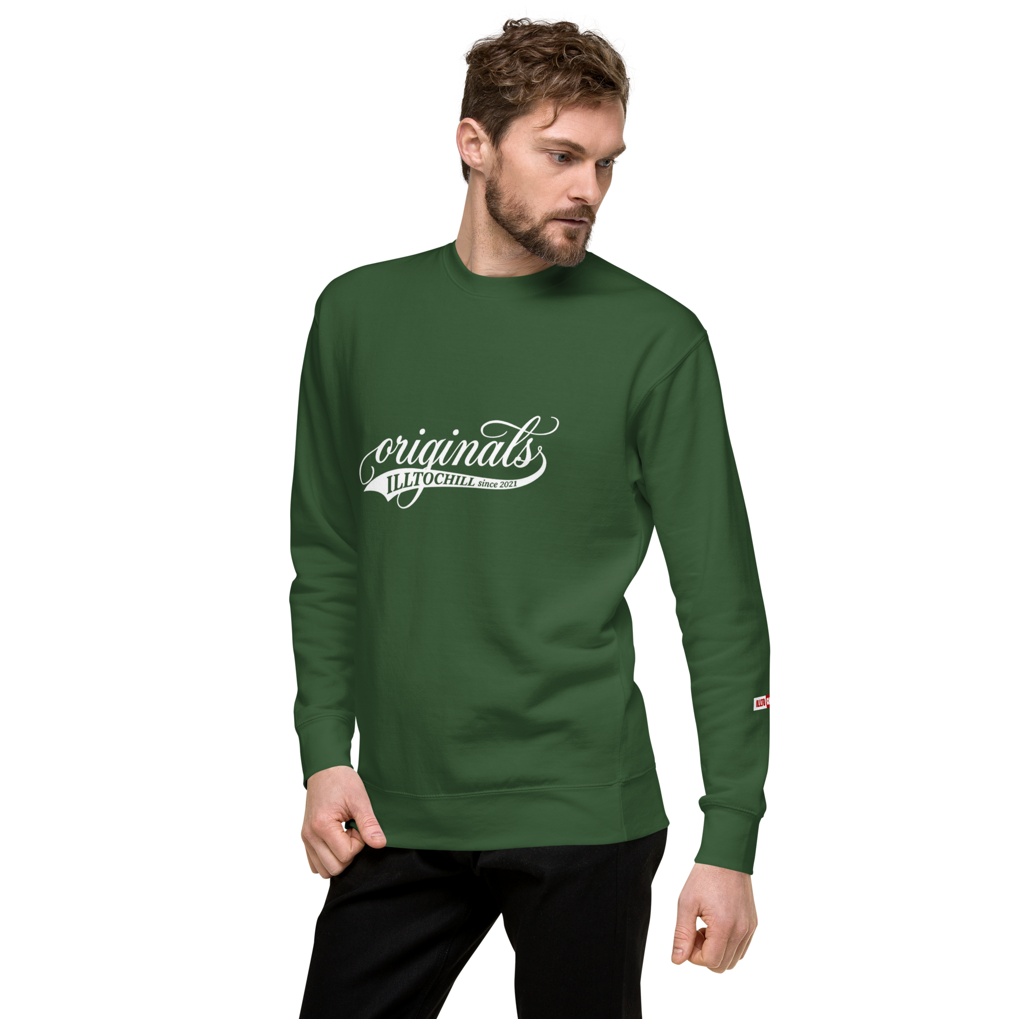 OCD Still Here: Unisex Premium Sweatshirt for Every Intrusive Thinker | ILLTOCHILL