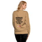 OCD Loud and Showing Up: Unisex Premium Sweatshirt for Every Intrusive Thinker | ILLTOCHILL