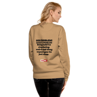 OCD Loud and Showing Up: Unisex Premium Sweatshirt for Every Intrusive Thinker | ILLTOCHILL