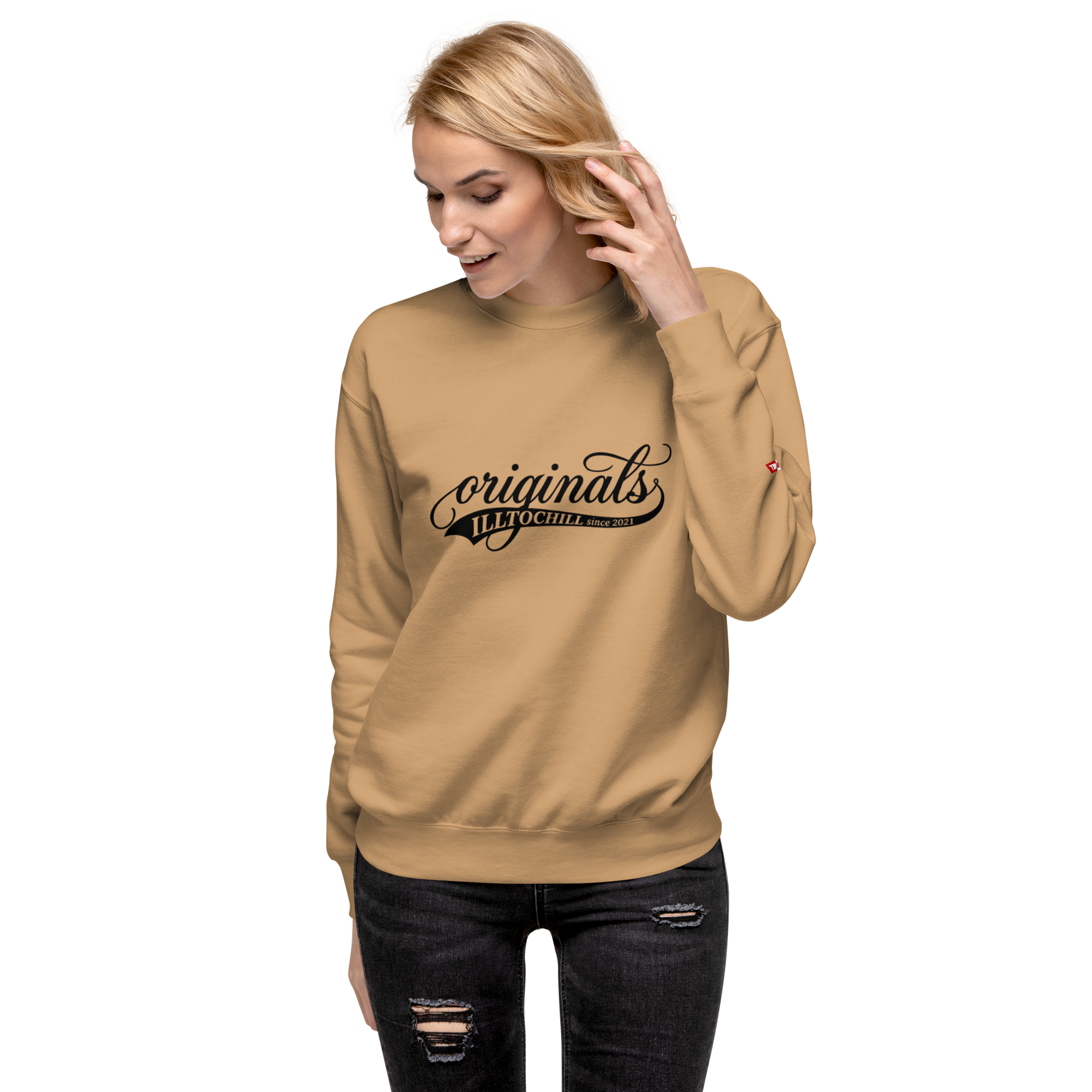 OCD Loud and Showing Up: Unisex Premium Sweatshirt for Every Intrusive Thinker | ILLTOCHILL