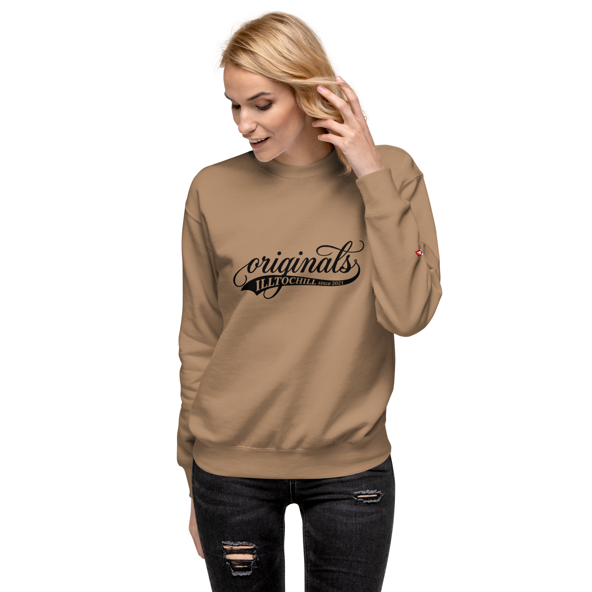 OCD Loud and Showing Up: Unisex Premium Sweatshirt for Every Intrusive Thinker | ILLTOCHILL
