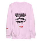 OCD Loud and Showing Up: Unisex Premium Sweatshirt for Every Intrusive Thinker | ILLTOCHILL