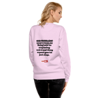 OCD Loud and Showing Up: Unisex Premium Sweatshirt for Every Intrusive Thinker | ILLTOCHILL