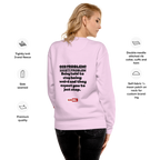 OCD Loud and Showing Up: Unisex Premium Sweatshirt for Every Intrusive Thinker | ILLTOCHILL