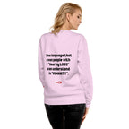 Hard of Hearing Unisex Premium Sweatshirt for HOH Adults and Allies | ILLTOCHILL