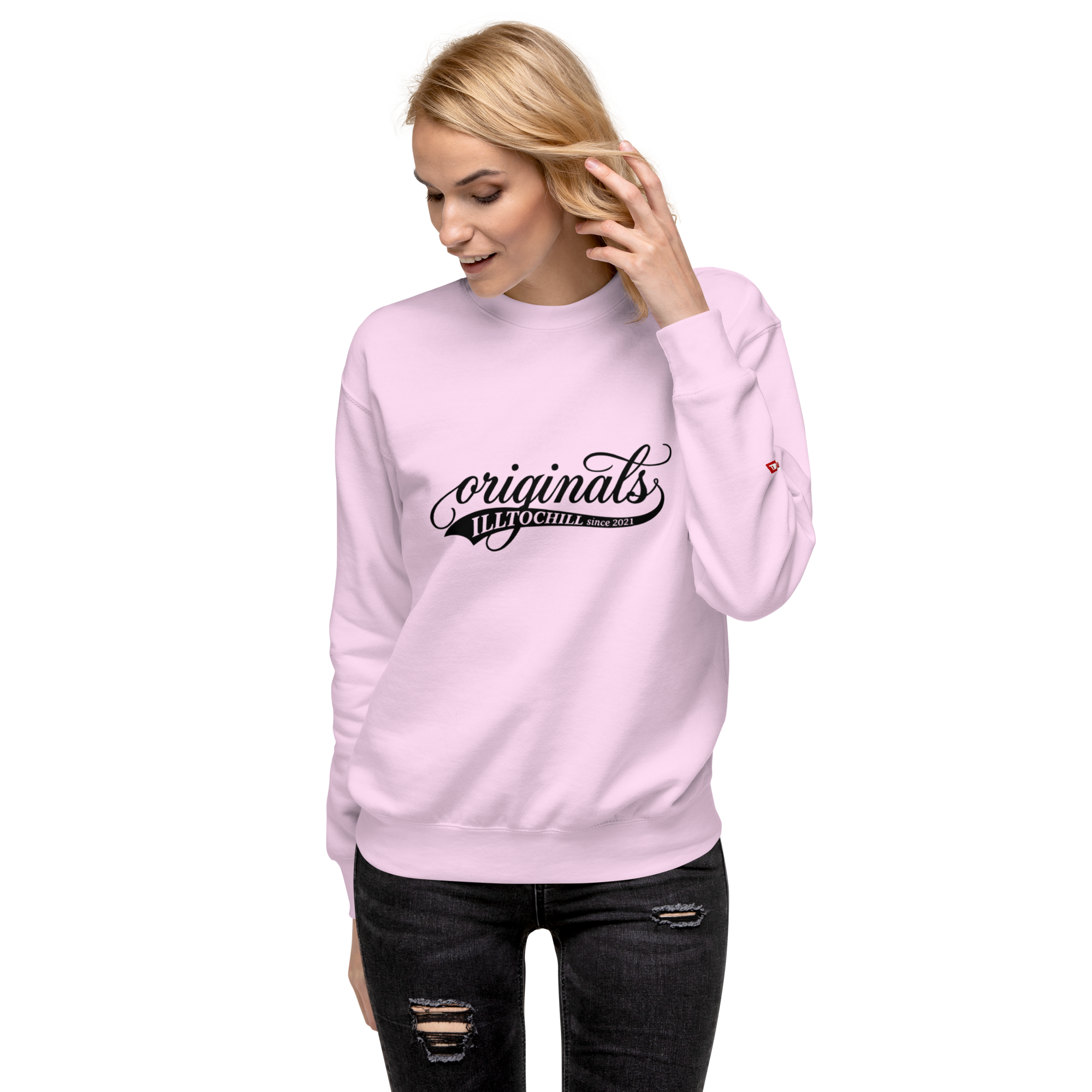 OCD Loud and Showing Up: Unisex Premium Sweatshirt for Every Intrusive Thinker | ILLTOCHILL