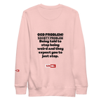 OCD Loud and Showing Up: Unisex Premium Sweatshirt for Every Intrusive Thinker | ILLTOCHILL