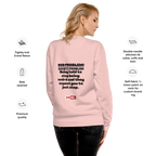 OCD Loud and Showing Up: Unisex Premium Sweatshirt for Every Intrusive Thinker | ILLTOCHILL