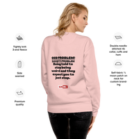 OCD Loud and Showing Up: Unisex Premium Sweatshirt for Every Intrusive Thinker | ILLTOCHILL