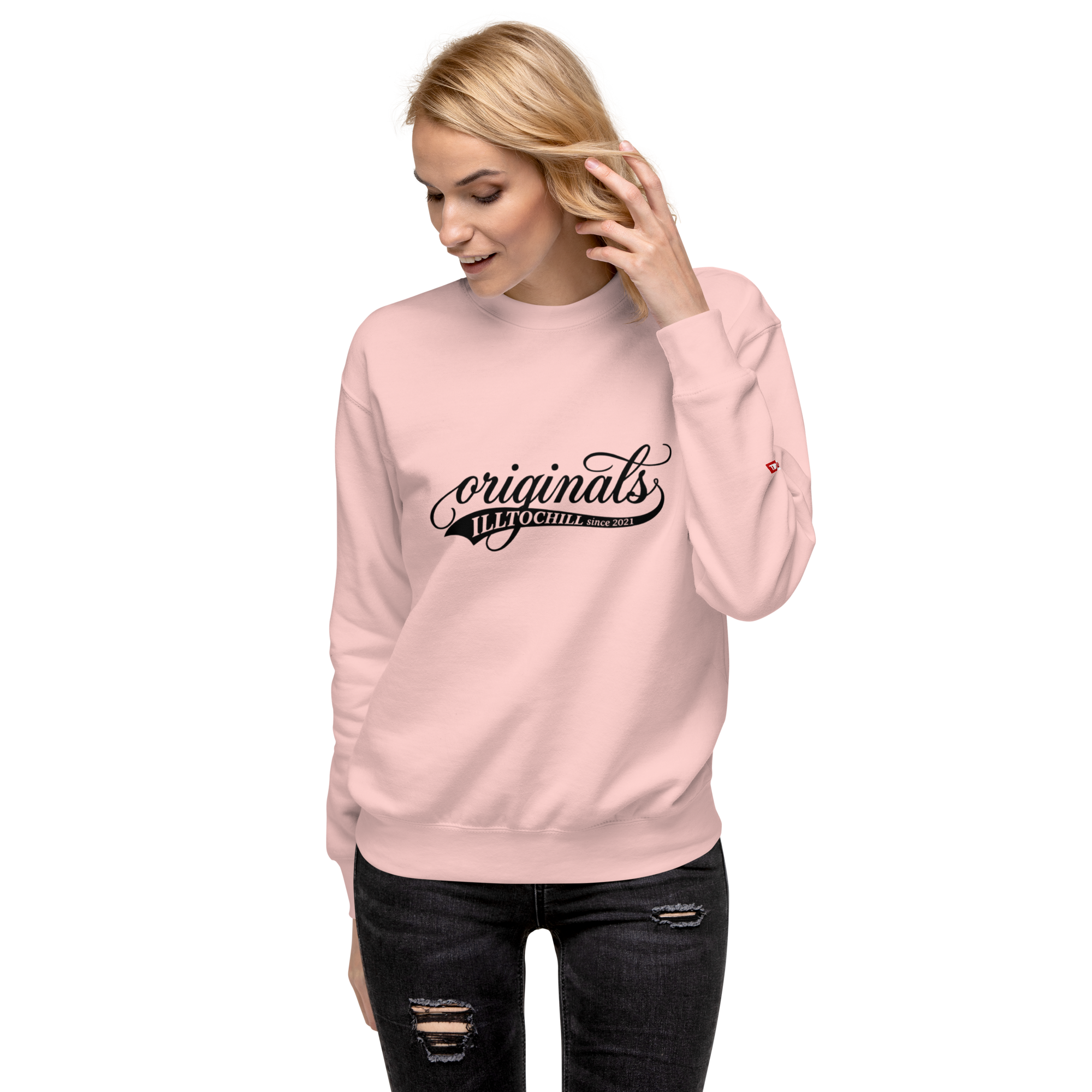 OCD Loud and Showing Up: Unisex Premium Sweatshirt for Every Intrusive Thinker | ILLTOCHILL