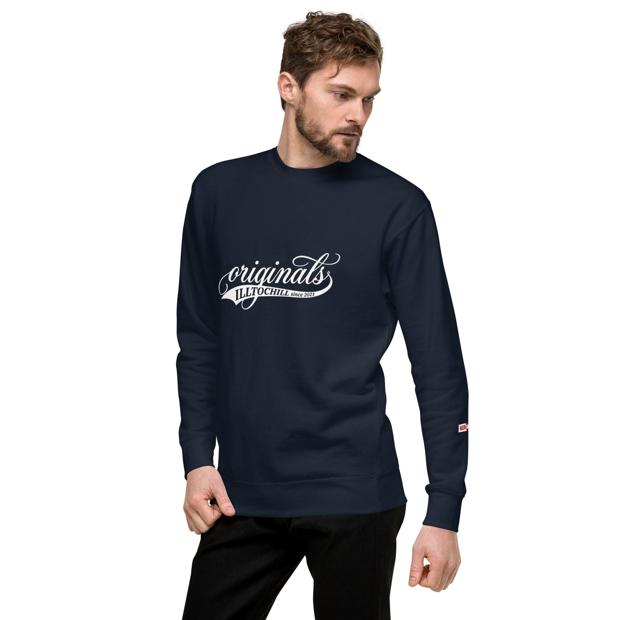 OCD Still Here: Unisex Premium Sweatshirt for Every Intrusive Thinker | ILLTOCHILL