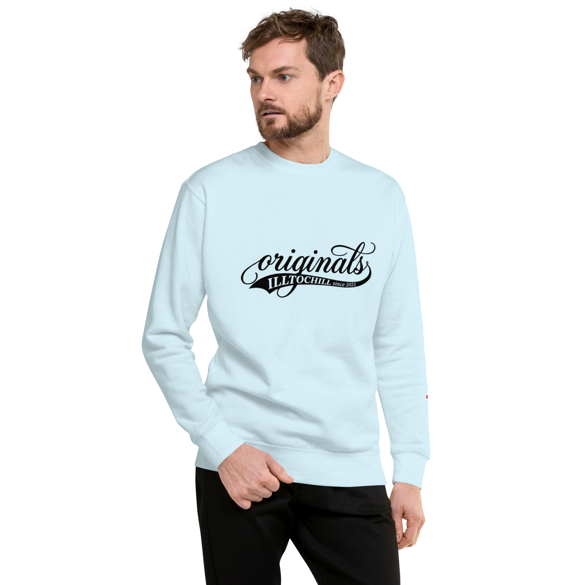 OCD Loud and Showing Up: Unisex Premium Sweatshirt for Every Intrusive Thinker | ILLTOCHILL