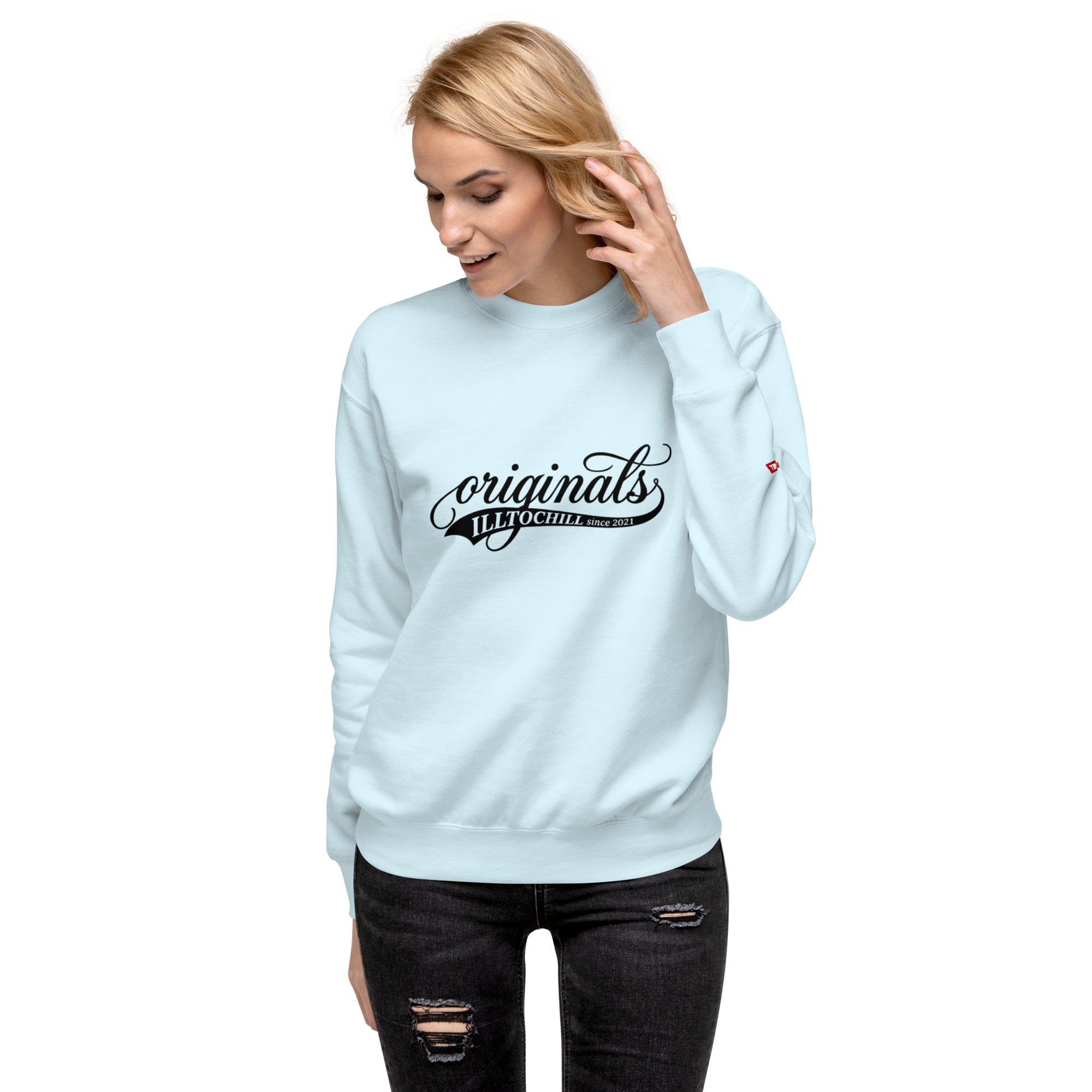 OCD Loud and Showing Up: Unisex Premium Sweatshirt for Every Intrusive Thinker | ILLTOCHILL