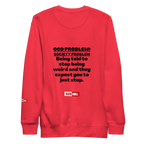 OCD Loud and Showing Up: Unisex Premium Sweatshirt for Every Intrusive Thinker | ILLTOCHILL