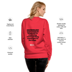 OCD Loud and Showing Up: Unisex Premium Sweatshirt for Every Intrusive Thinker | ILLTOCHILL