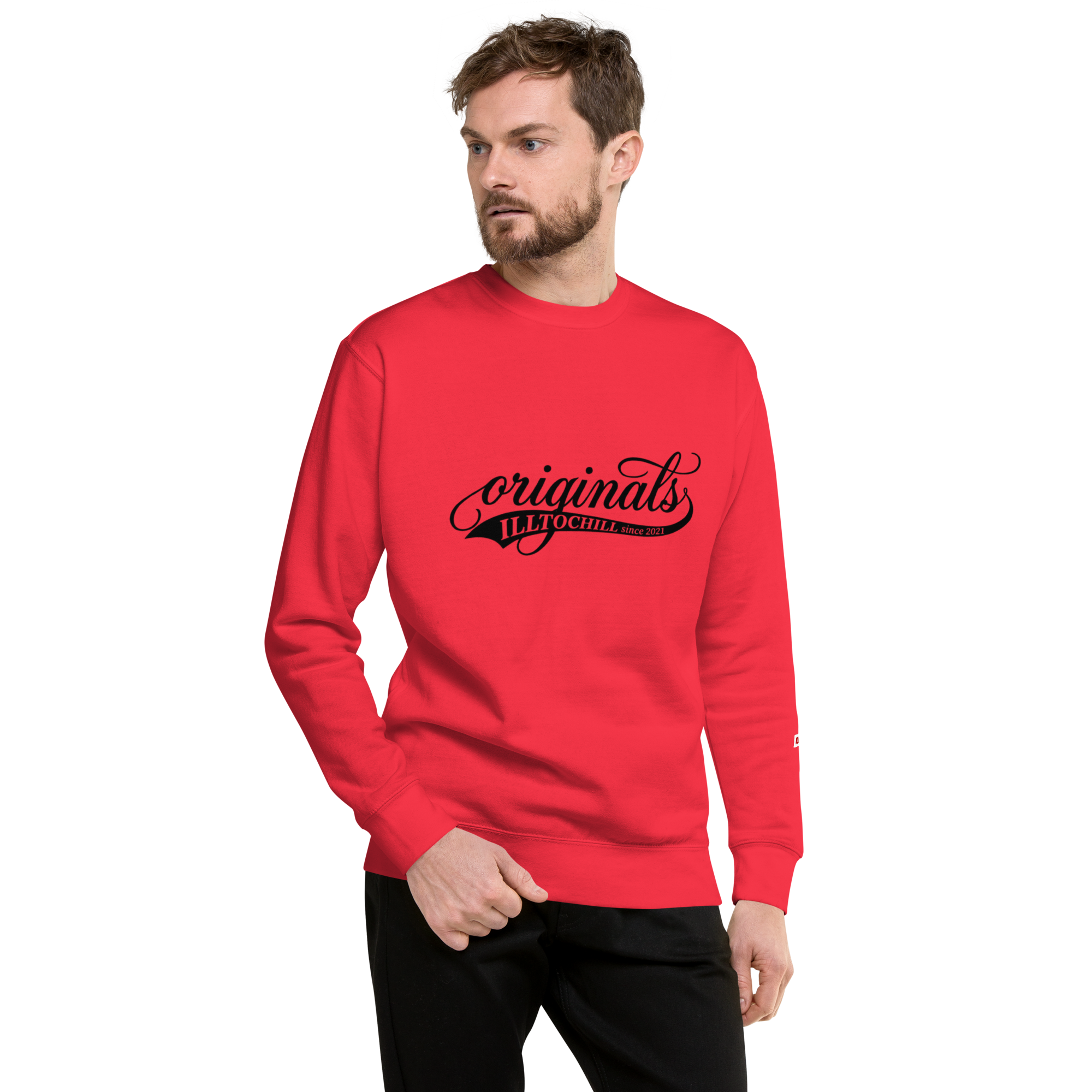 OCD Loud and Showing Up: Unisex Premium Sweatshirt for Every Intrusive Thinker | ILLTOCHILL