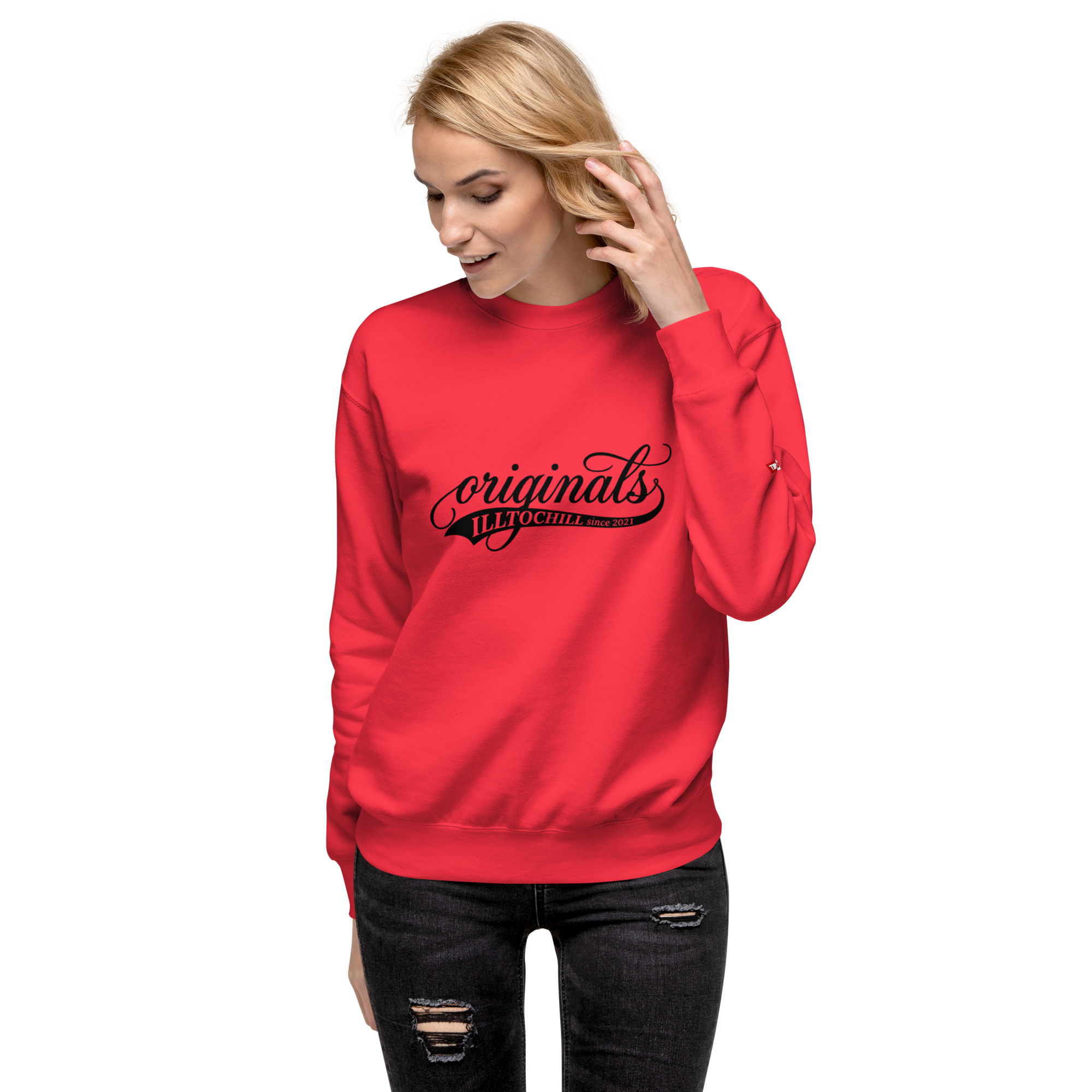 OCD Loud and Showing Up: Unisex Premium Sweatshirt for Every Intrusive Thinker | ILLTOCHILL