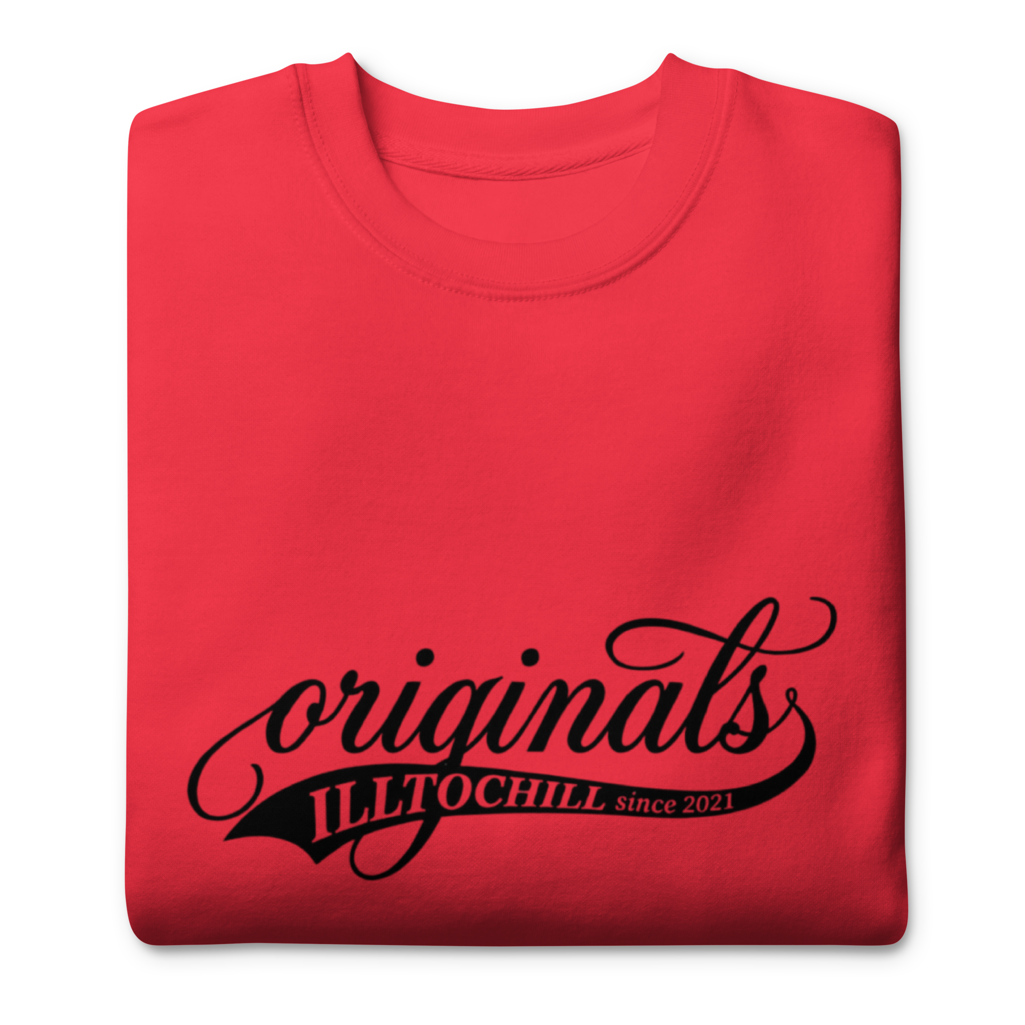 OCD Loud and Showing Up: Unisex Premium Sweatshirt for Every Intrusive Thinker | ILLTOCHILL