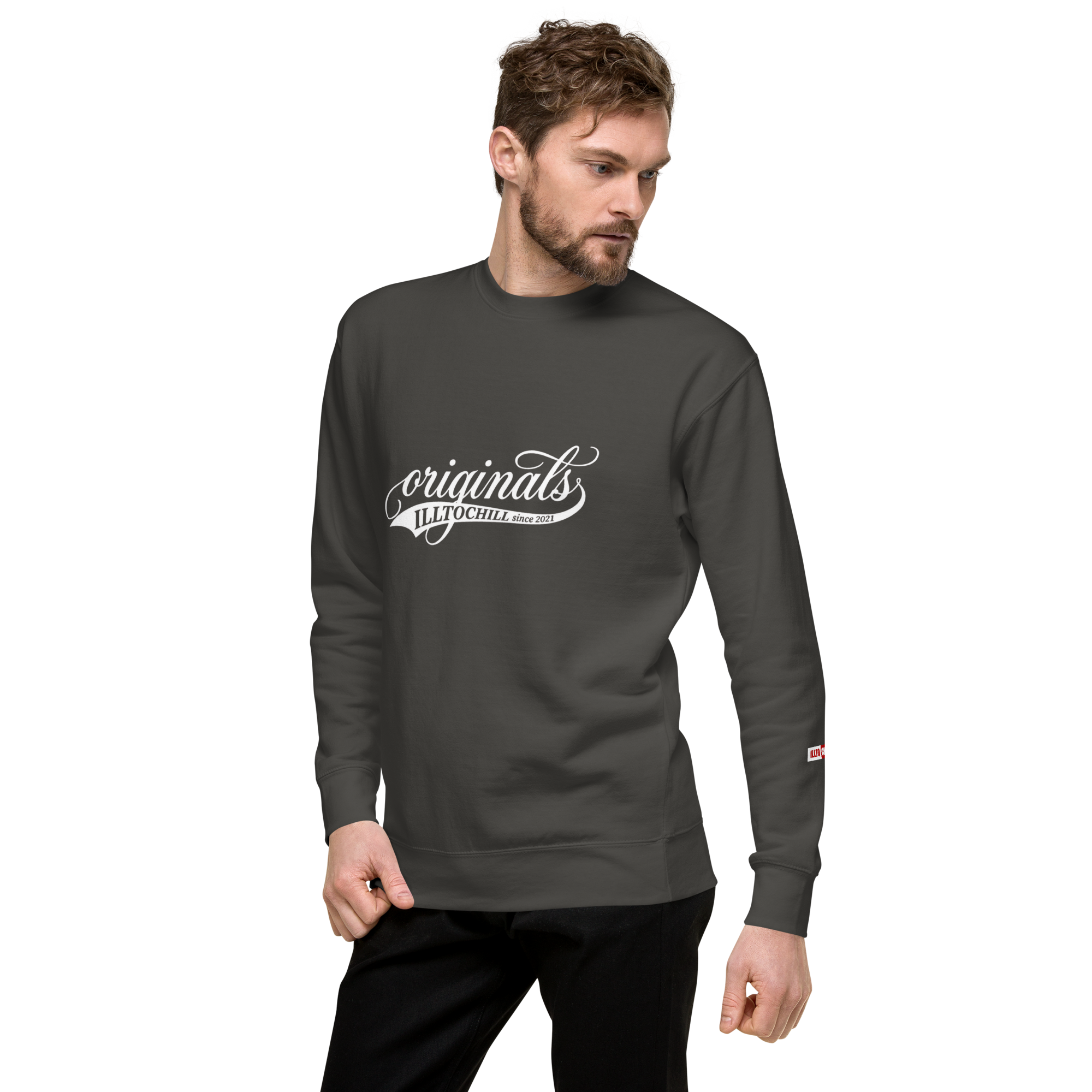 OCD Still Here: Unisex Premium Sweatshirt for Every Intrusive Thinker | ILLTOCHILL