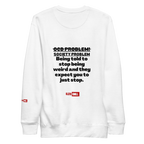 OCD Loud and Showing Up: Unisex Premium Sweatshirt for Every Intrusive Thinker | ILLTOCHILL