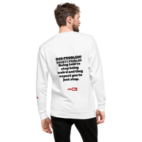 OCD Loud and Showing Up: Unisex Premium Sweatshirt for Every Intrusive Thinker | ILLTOCHILL