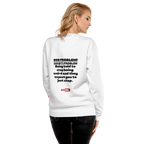 OCD Loud and Showing Up: Unisex Premium Sweatshirt for Every Intrusive Thinker | ILLTOCHILL