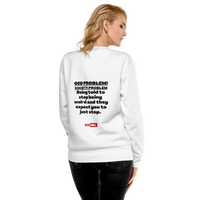 OCD Loud and Showing Up: Unisex Premium Sweatshirt for Every Intrusive Thinker | ILLTOCHILL