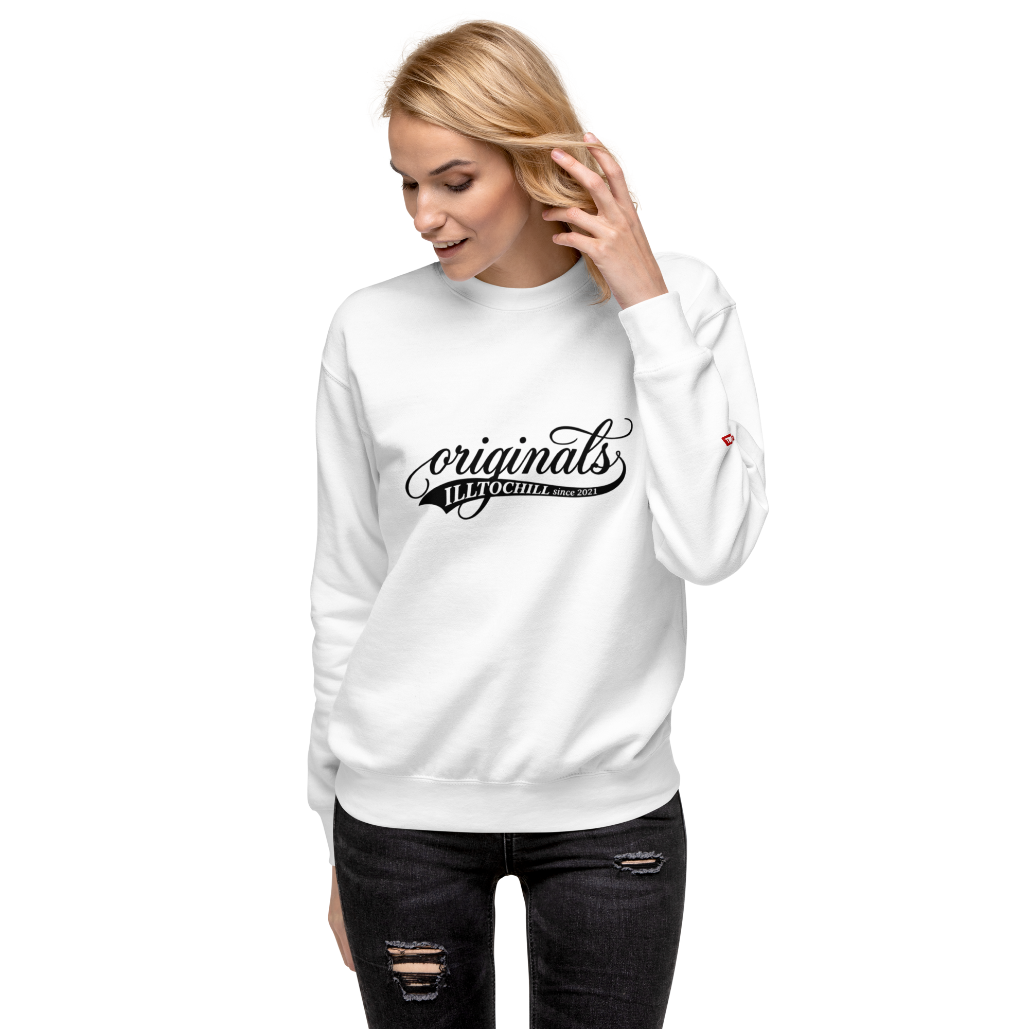 OCD Loud and Showing Up: Unisex Premium Sweatshirt for Every Intrusive Thinker | ILLTOCHILL