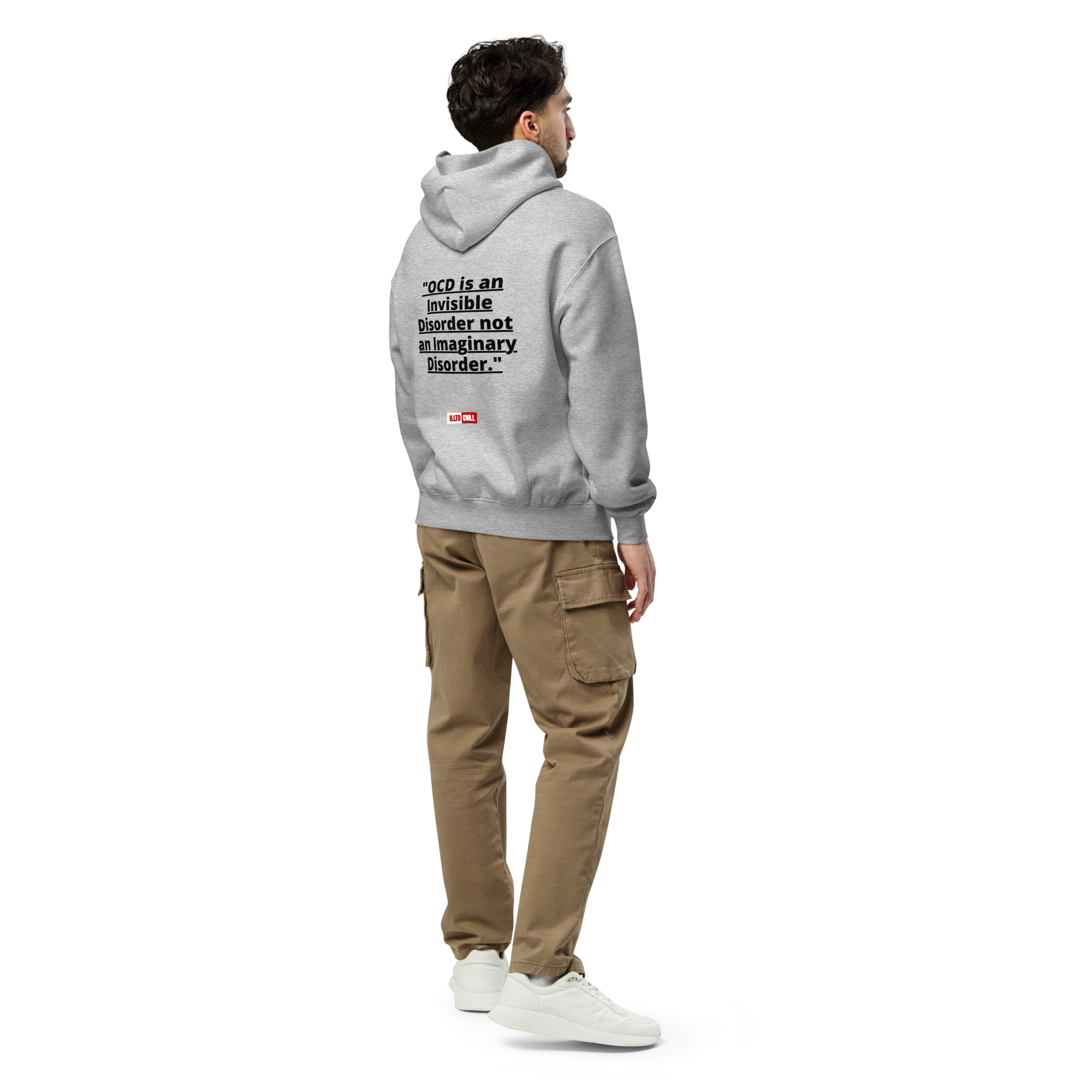 OCD Loud and Layered: Unisex Oversized Hoodie for the OCD Community That Owns Its Space | ILLTOCHILL