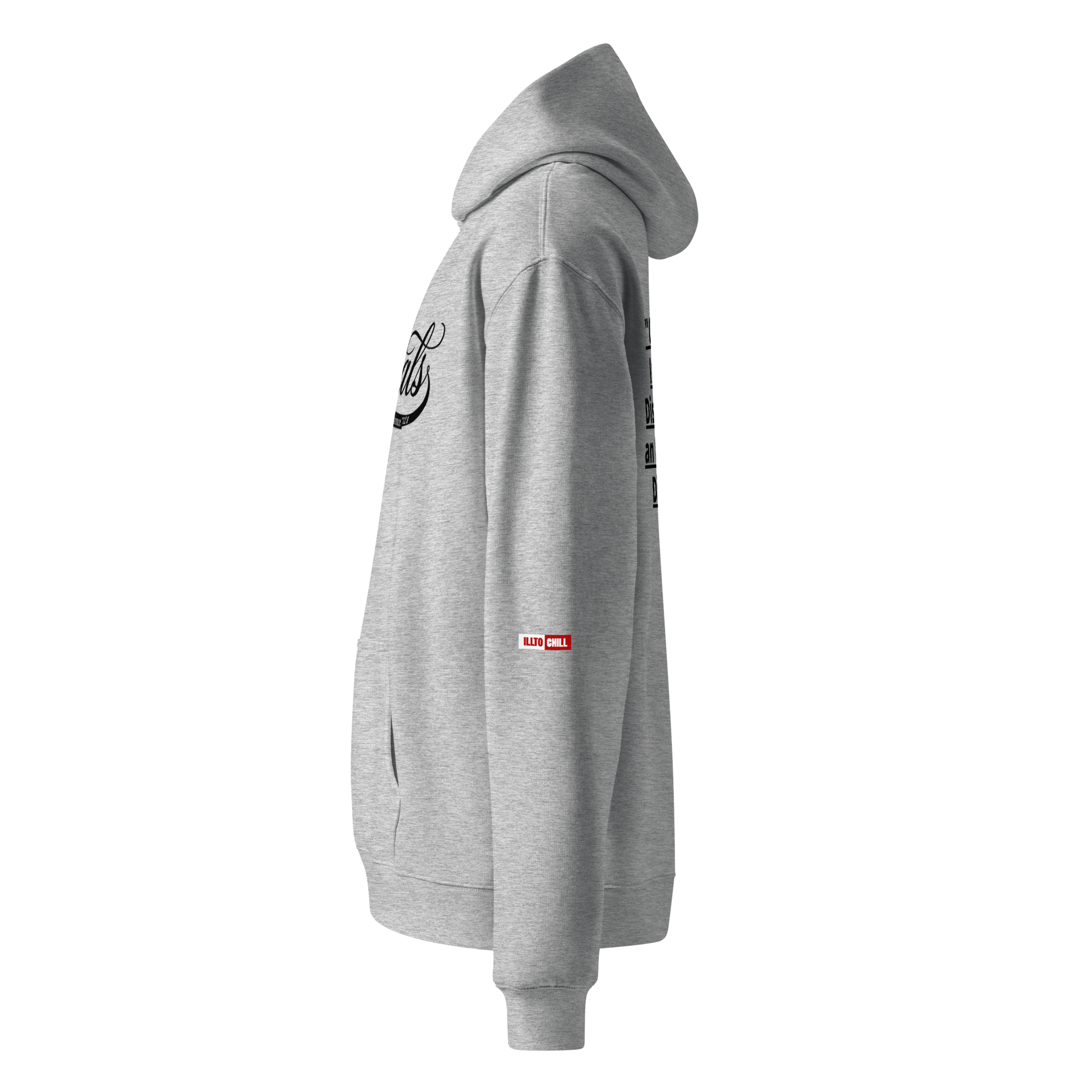 OCD Loud and Layered: Unisex Oversized Hoodie for the OCD Community That Owns Its Space | ILLTOCHILL
