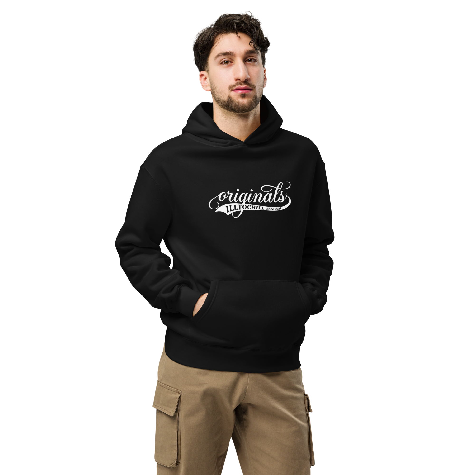 OCD Still Showing Up: Unisex Oversized Hoodie for Every Intrusive Thinker | ILLTOCHILL