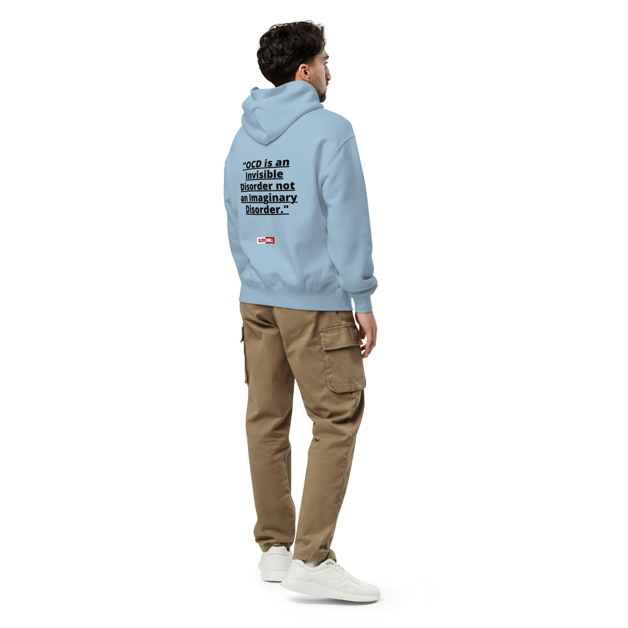 OCD Loud and Layered: Unisex Oversized Hoodie for the OCD Community That Owns Its Space | ILLTOCHILL