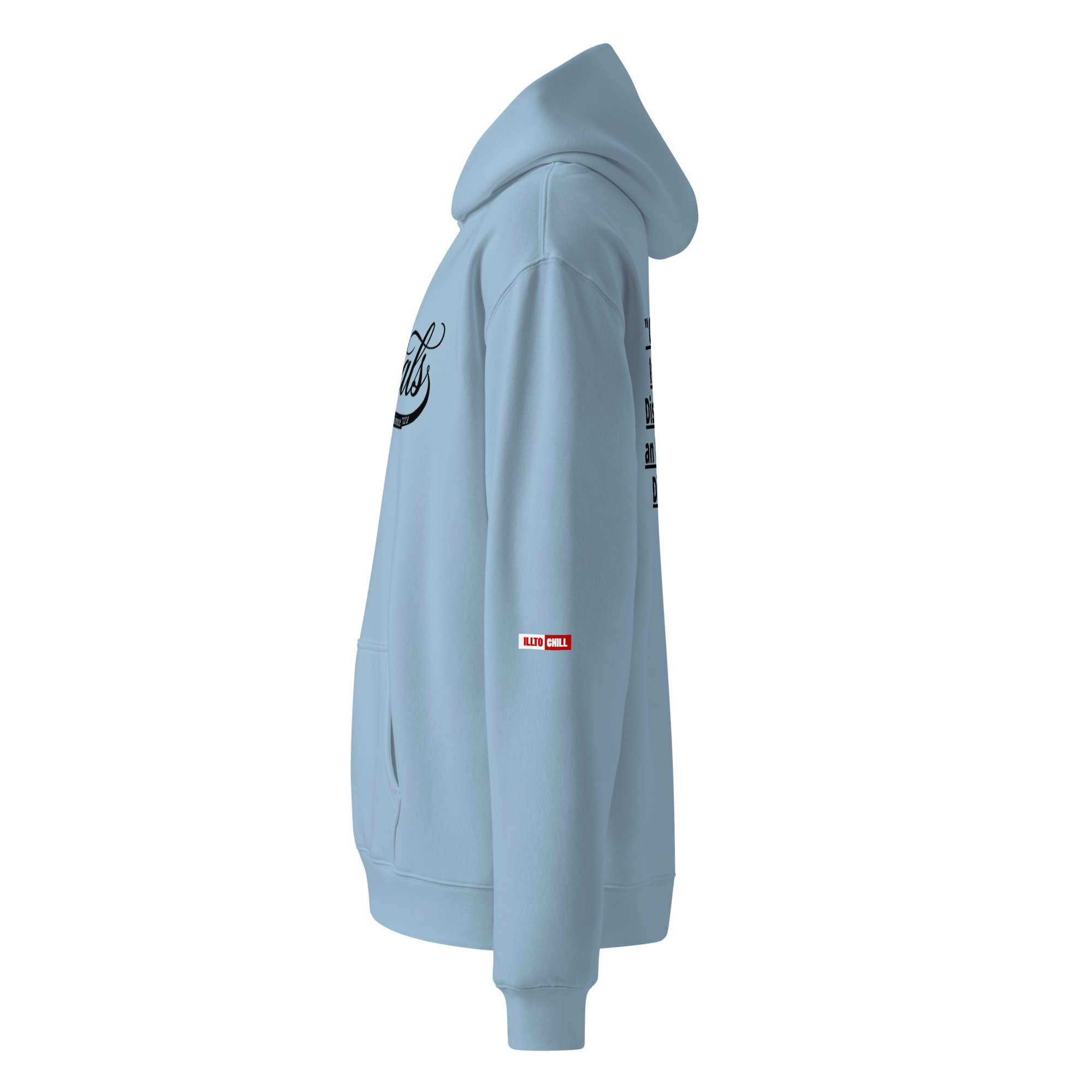 OCD Loud and Layered: Unisex Oversized Hoodie for the OCD Community That Owns Its Space | ILLTOCHILL